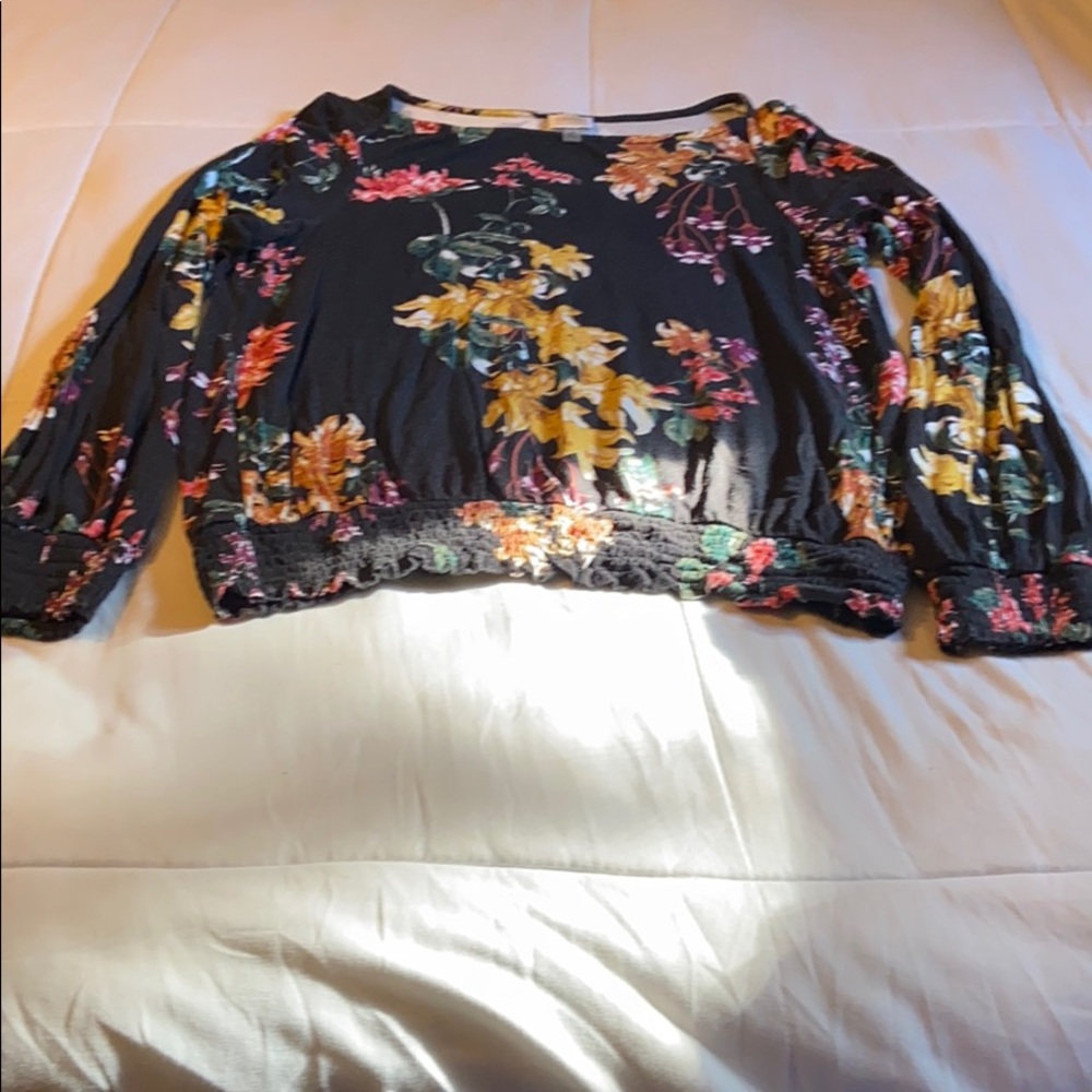 Cupid flowered shirt